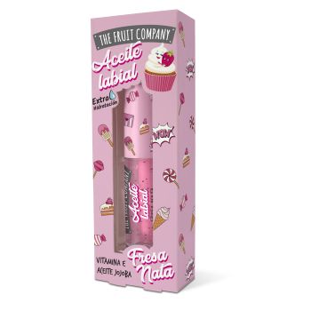 Huile à Lèvres Fraise et Crème