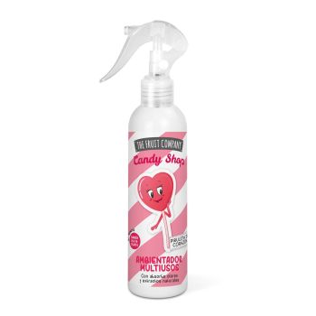Spray deodorante per ambienti con lecca-lecca a forma di cuore