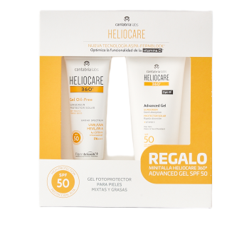 Pack Heliocare 360º Gel Oil-Free SPF 50 + Gel Advanced Pack Heliocare 360º Gel Oil-Free SPF 50 + Gel Advanced
