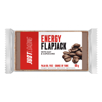 Energy FlapJack Barre d'avoine énergétique enrobée de chocolat au lait et de café cappuccino