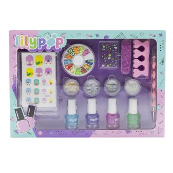 Coffret de maquillage de fête "Sweet Nails