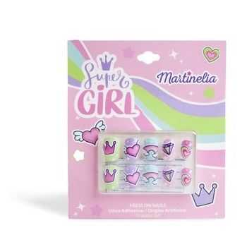 Supergirl False Nails