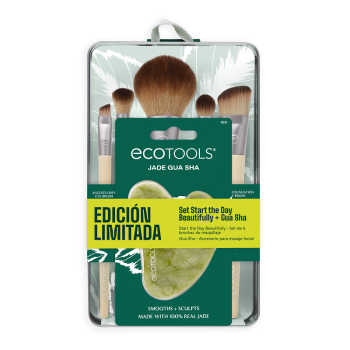 Iniziare la giornata in modo splendido + set di pennelli Gua Sha