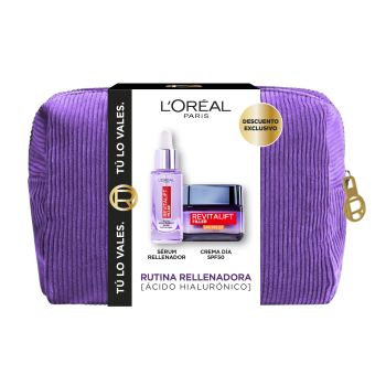 Set Revitalift filler siero viso anti-età e crema idratante SPF 50