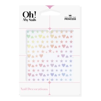 Adesivi per unghie con cuori