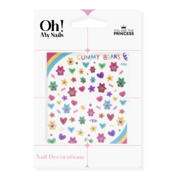 Adesivi per unghie con fiori