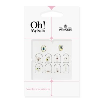 Cristalli adesivi per unghie