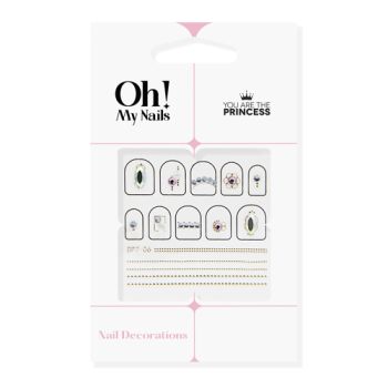 Adesivi per unghie con cristalli lunghi