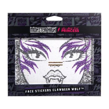 Adesivi per il viso Monster High Clawdeen Wolf