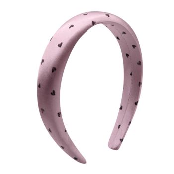 Oh My Hair Diadème Velvet Hearts Rose Oh My Hair Diadème Velvet Hearts Rose