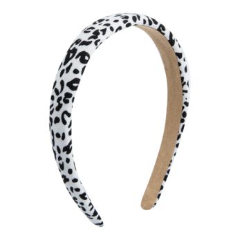 Oh My Hair Diadème Animal Print White Leopard Oh My Hair Diadème Animal Print White Leopard