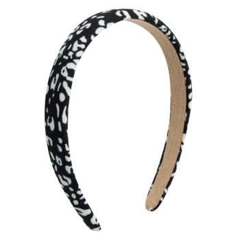 Oh My Hair Diadème Animal Print Black Leopard Oh My Hair Diadème Animal Print Black Leopard