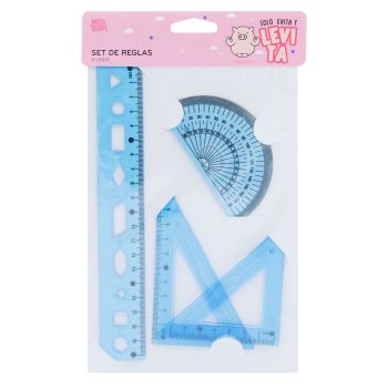 Set di Righelli 4 Pezzi