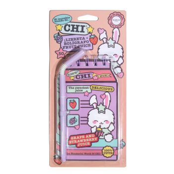 Carnet + Stylo Fruit Juice