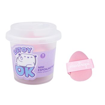 Set di mini spugne per make-up ESTOY OK