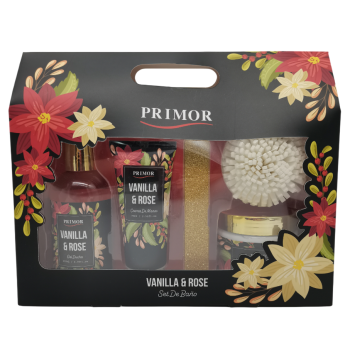 Set da Bagno Vanilla & Rose 