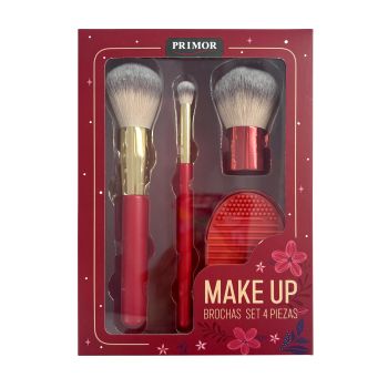 Set de Pinceaux Maquillage 4 Pièces
