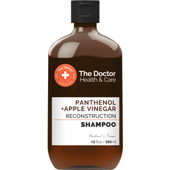 Shampoo ricostruttivo con pantenolo e aceto di sidro di mele