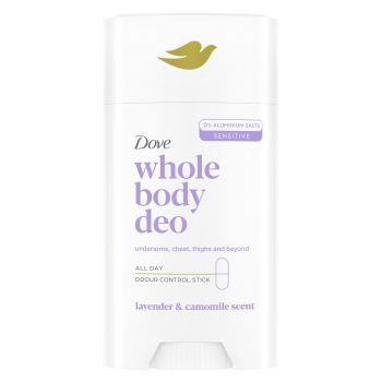 Stick deodorante per tutto il corpo alla lavanda e alla camomilla