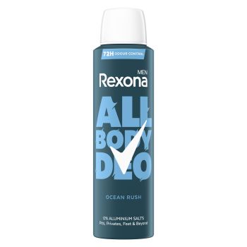 Men All Over Body Ocean Rush Deodorante spray