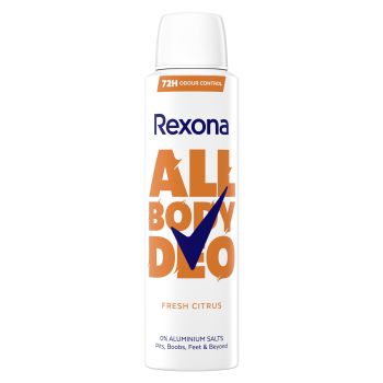 Deodorante Spray All Over Body agli agrumi per donna