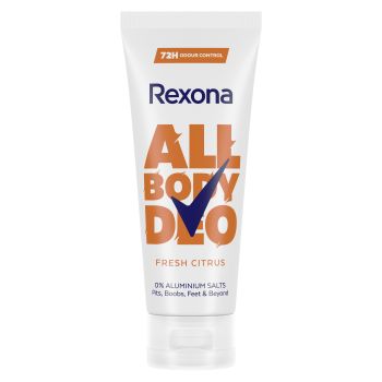 All Over Body Crema Deodorante Fresca agli Agrumi per Donne