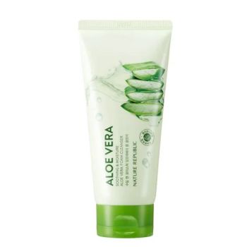Nettoyant Moussant Visage à l’Aloe Vera
