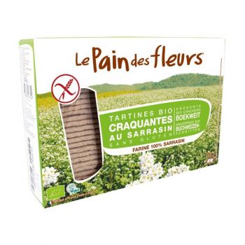 Crackers croquants Sarracéno Le Pain des Fleurs