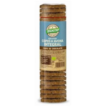 Biscuits aux Flocons d'Avoine Complète et Chocolat