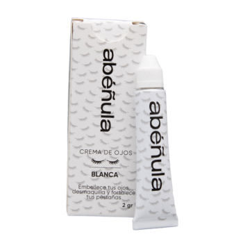 Abéñula struccante in crema per ciglia bianco