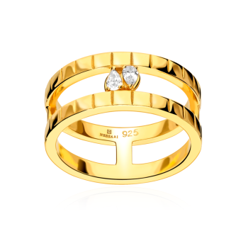 Bague Alenha Argent Sterling / Plaqué or 18K Bague Alenha Argent Sterling / Plaqué or 18K