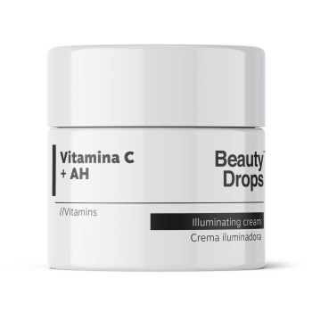 Crème Illuminatrice à la Vitamine C et à l'Acide Hyaluronique