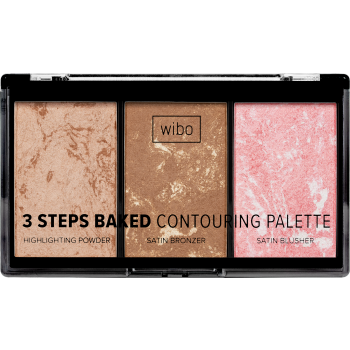 Palette contorno viso in 3 fasi Palette contorno viso in 3 fasi