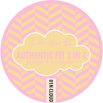 Authentic Fit 2 in 1 Fondotinta in Polvere