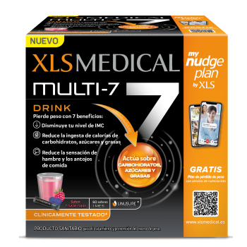 XLS Medical Multi 7 Drink Sapore Frutti Rossi
