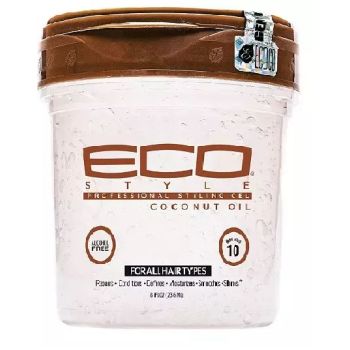 Gel fissante all'olio di cocco