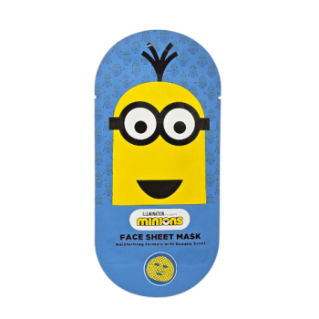 Minions Face Sheet Mask Maschera idratante per il viso