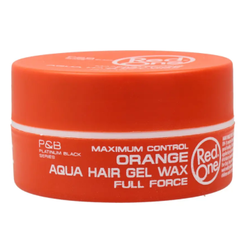 Cire Fixatrice Aqua Hair Wax Orange avec Brillance