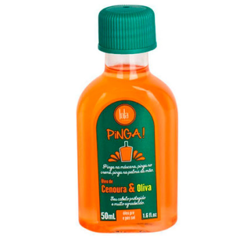 Olio per capelli alla carota e alle olive di Pinga