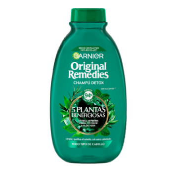Original remedies Tè verde e shampoo alle 5 piante