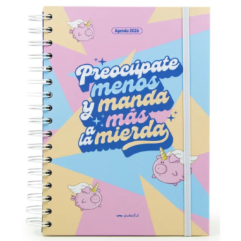 Agenda annuale 2026 Preoccuparsi di meno