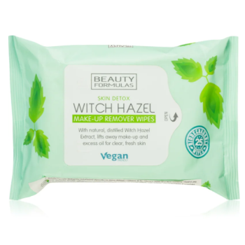 Skin Detox Hazel Toallitas Limpiadoras y Desmaquillante