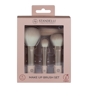 Set di mini spazzole + beauty-case