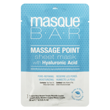 Masque Visage Massage Point à l’Acide Hyaluronique