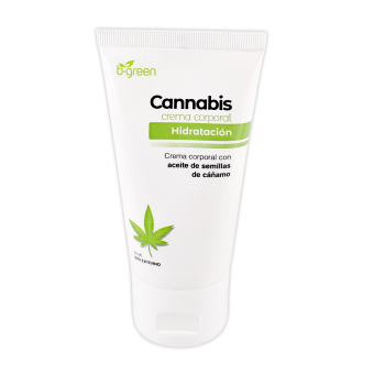 Crema per il corpo alla cannabis