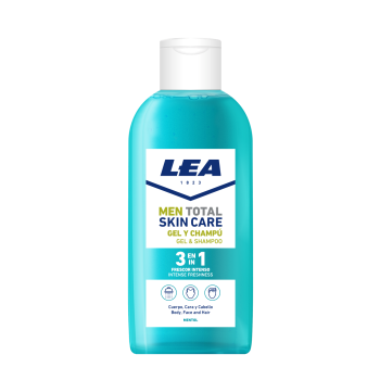 Men Total Skin Care Gel et Shampoing Fraîcheur Intense