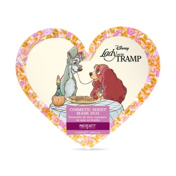 Lady &amp; The Tramp - Maschera cosmetica in fogli duo