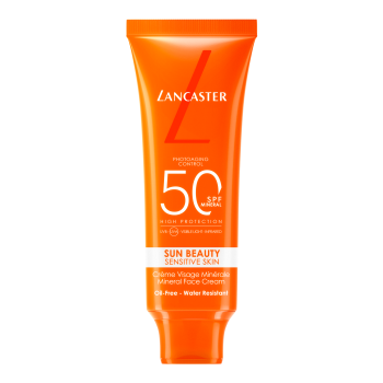 Sun Beauty Sensitive Skin Crème Visage Minérale SPF 50