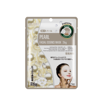 Masque visage aux perles