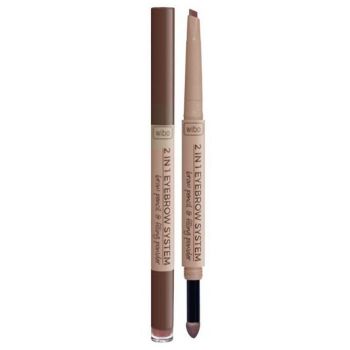 Matita automatica per sopracciglia 2 in 1